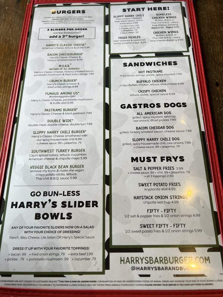 Harry's Bar & Burger - Providence, RI