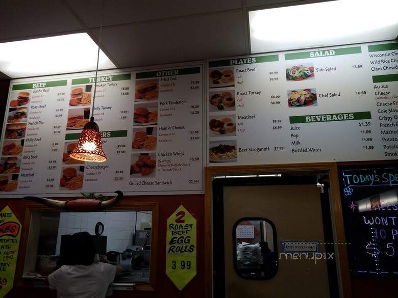 Penn Lake Roast Beef - Bloomington, MN menu_pic