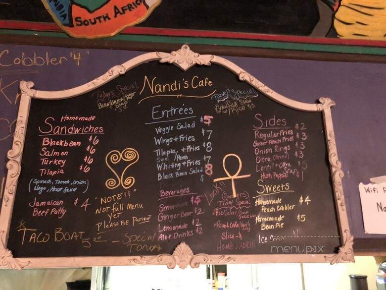 Knowledge Cafe - Highland Park, MI menu_pic