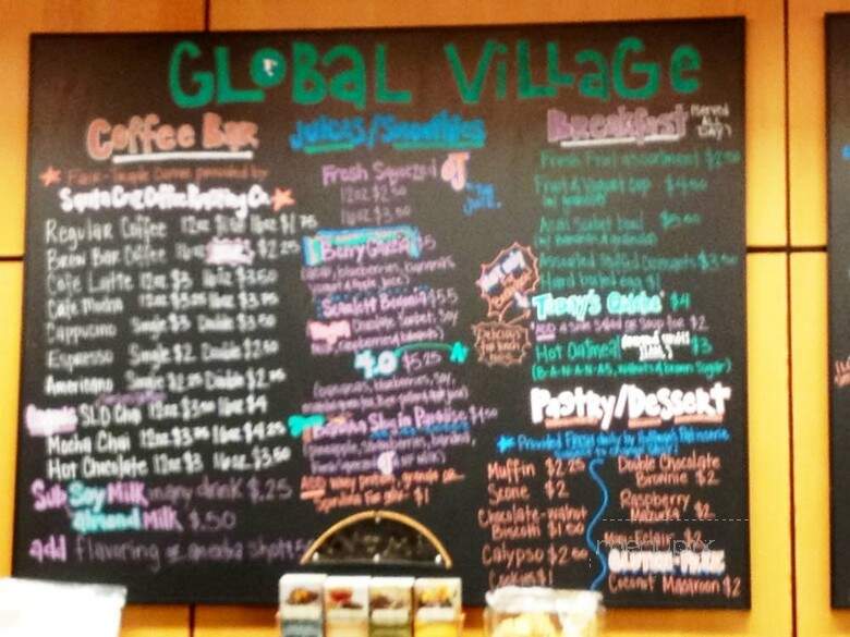 Global Village Cafe - Santa Cruz, CA