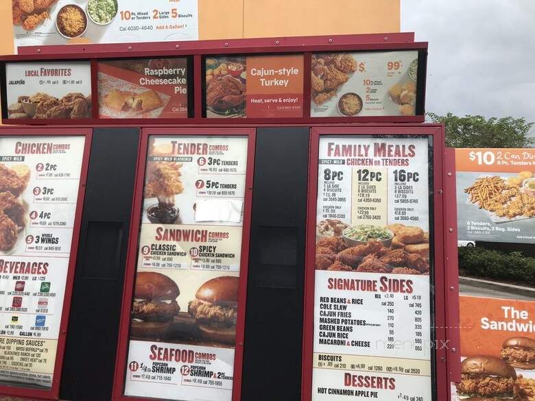 Popeyes - Kissimmee, FL menu_pic