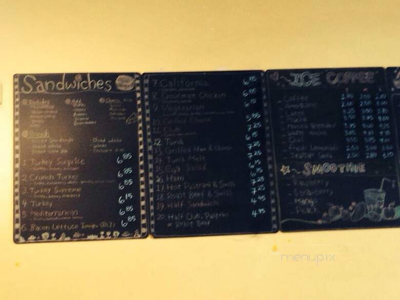 Aroma Cafe - Burlingame, CA menu_pic