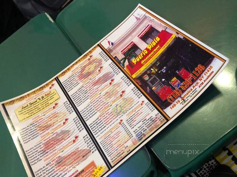 Punta Cana - Jamaica, NY menu_pic