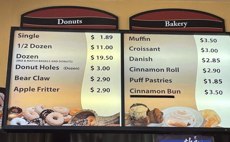 Donut Touch - San Diego, CA menu_pic