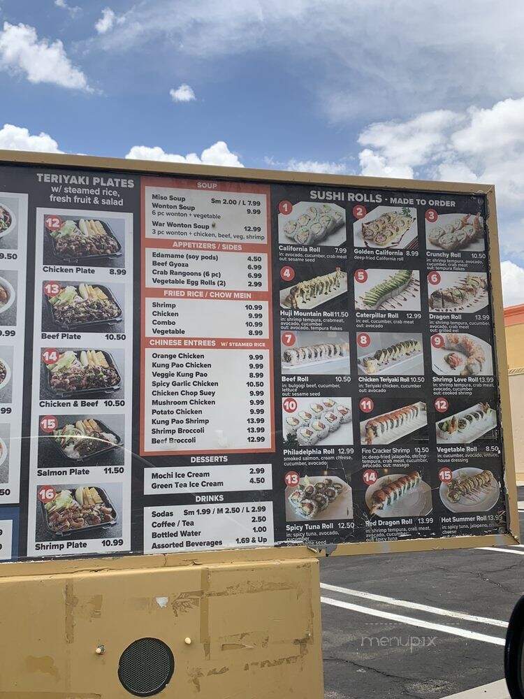 A1 Grill Teriyaki & Roll - Hesperia, CA menu_pic