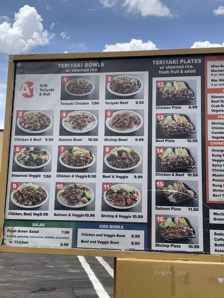 A1 Grill Teriyaki & Roll - Hesperia, CA menu_pic