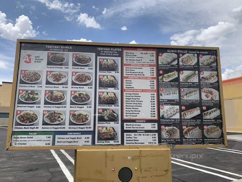 A1 Grill Teriyaki & Roll - Hesperia, CA menu_pic
