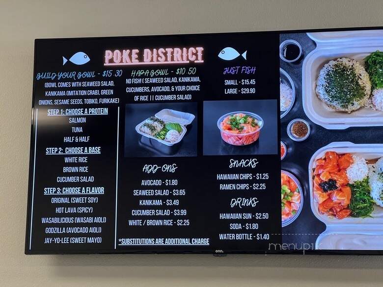 Poke District - Orange, CA menu_pic