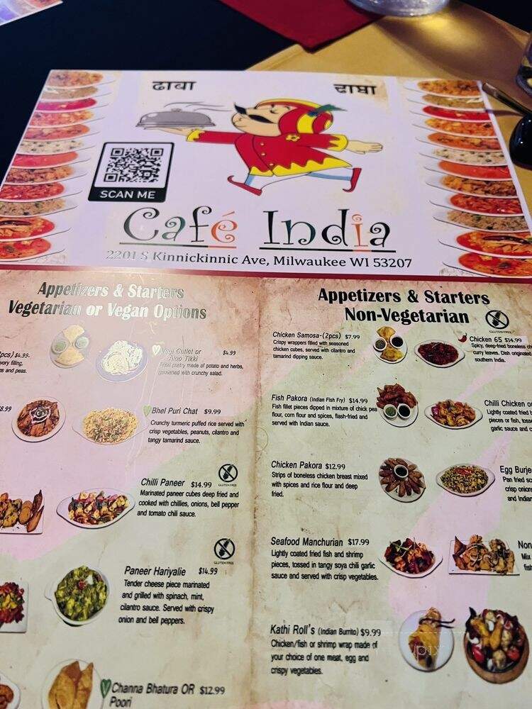 Cafe India Bar & Grill - Milwaukee, WI