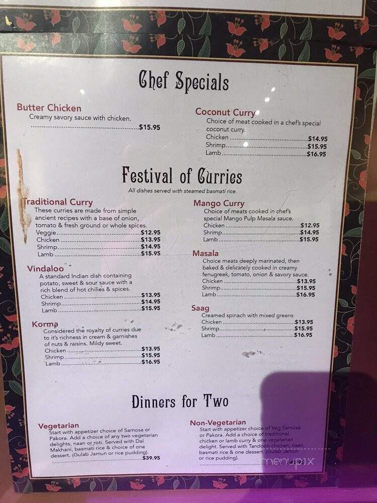 Great Cuisine of India - Centralia, WA menu_pic