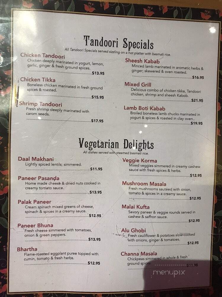 Great Cuisine of India - Centralia, WA menu_pic