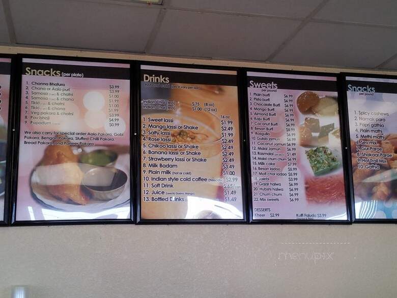 India Sweets & Spices - Lancaster, CA menu_pic