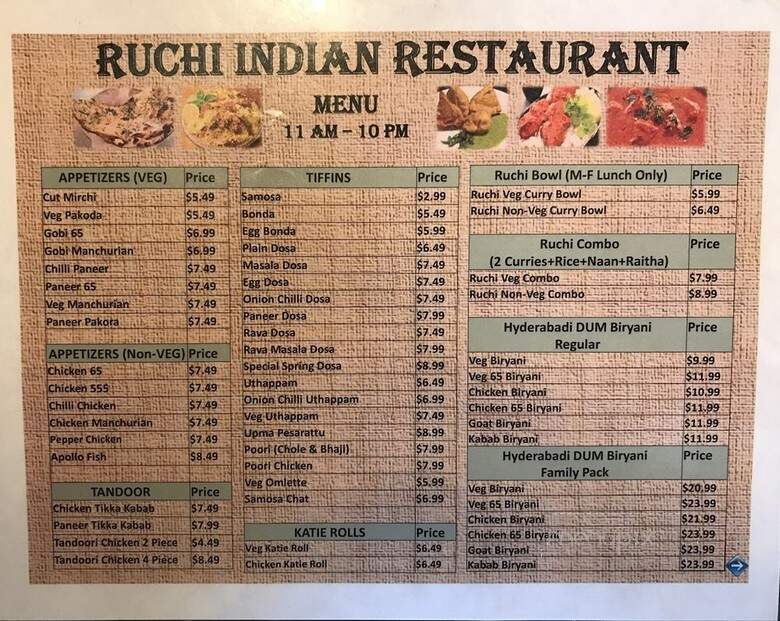 Ruchi Indian Restaurant - Bellevue, WA