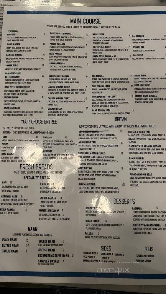 Naan Appetit - Pooler, GA menu_pic