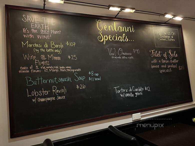 Centanni - Burbank, CA menu_pic
