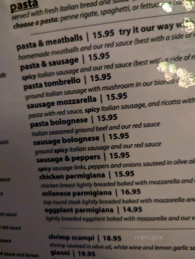 Roman Cucina - Allen, TX menu_pic