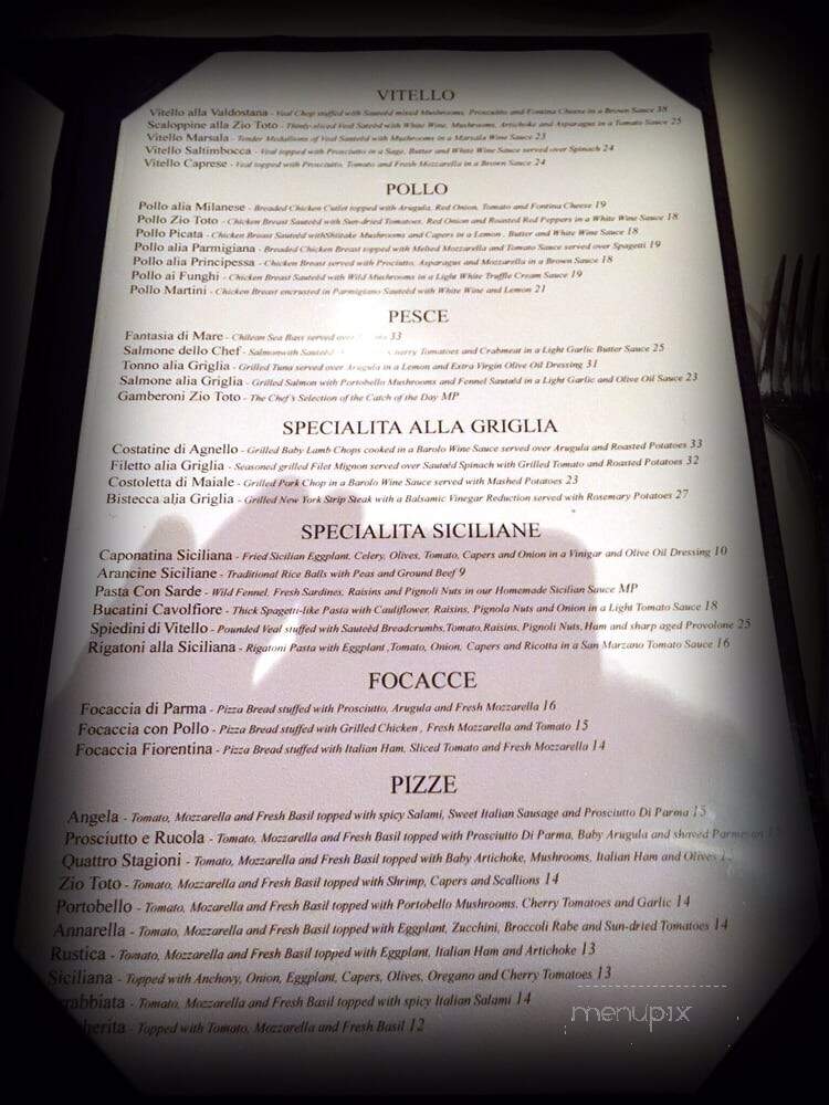 Zio Toto - Staten Island, NY menu_pic