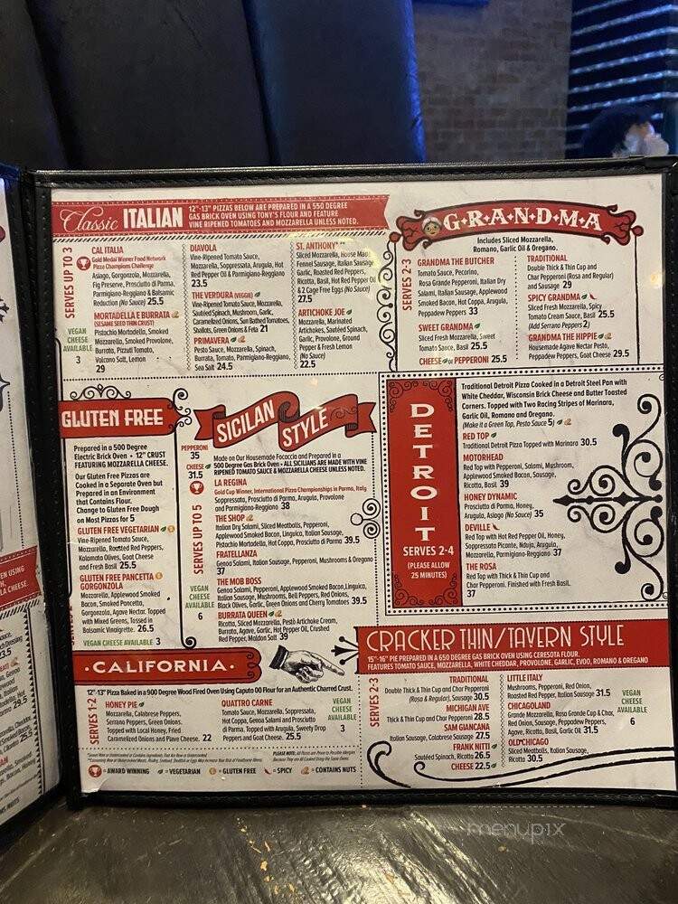 Pizza Rock - Henderson, NV menu_pic