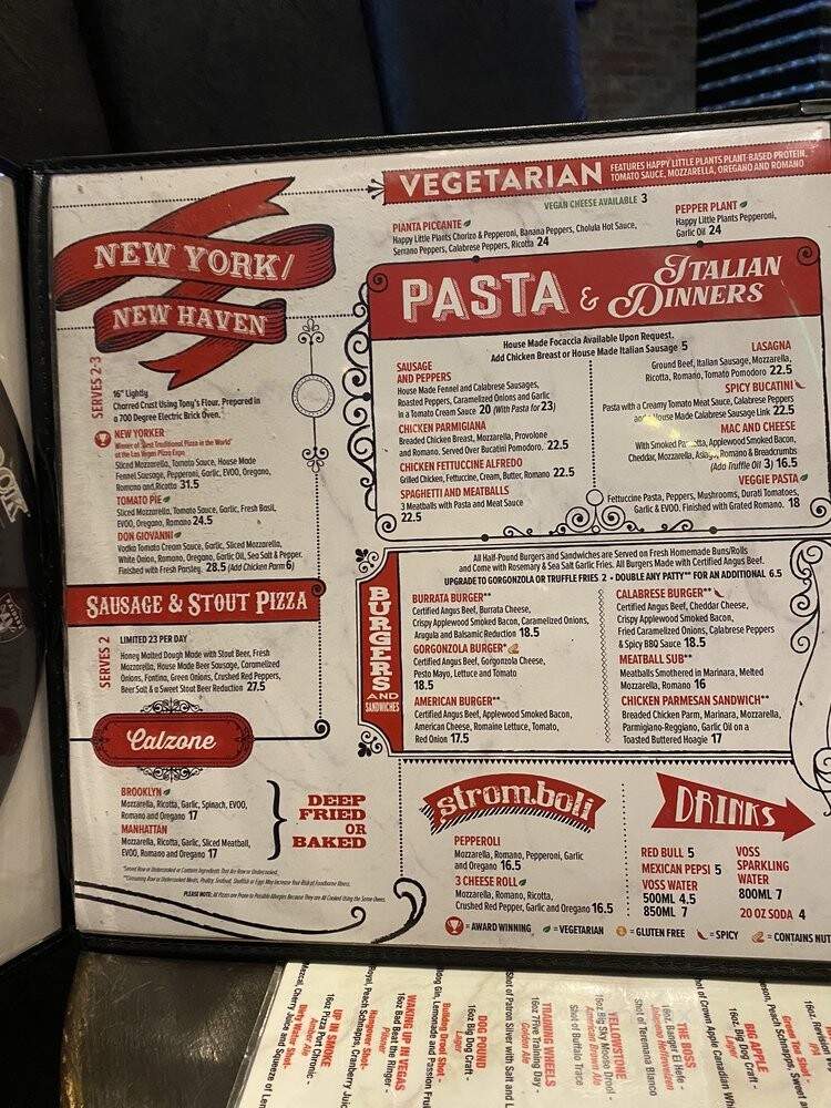 Pizza Rock - Henderson, NV menu_pic