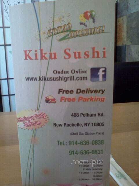 Kiku Sushi - New Rochelle, NY