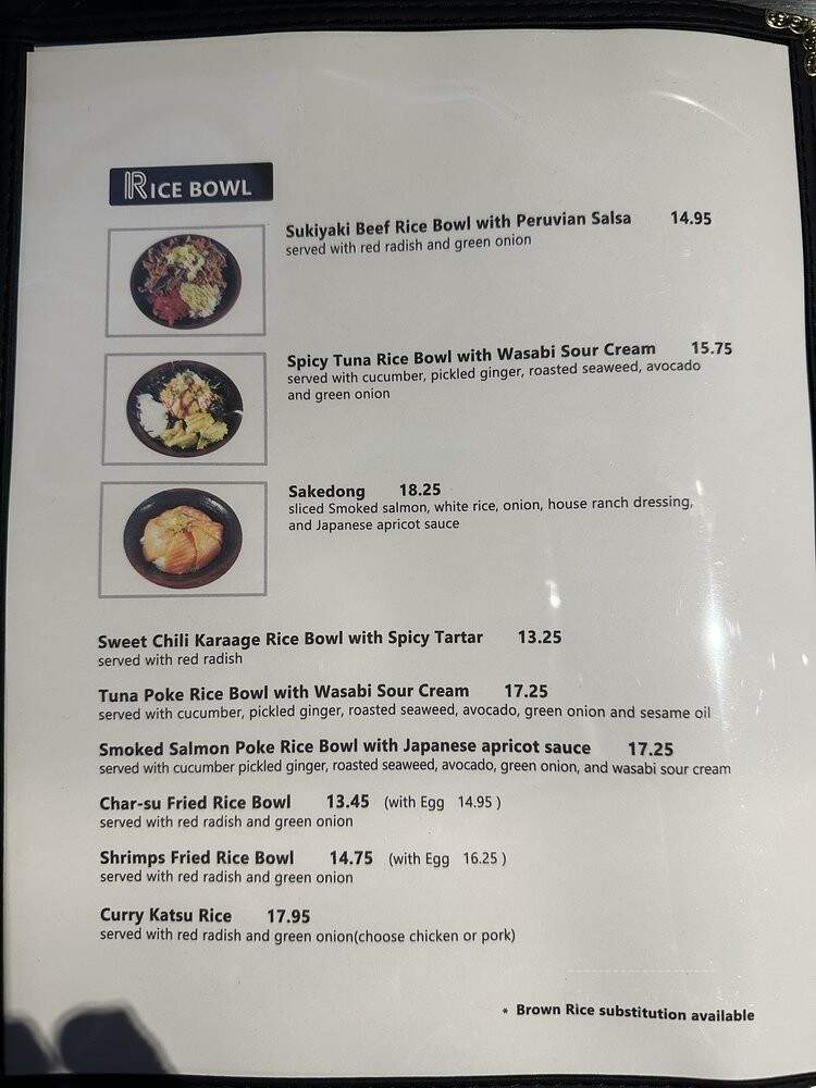 Umaichi Ramen - Santa Clarita, CA menu_pic