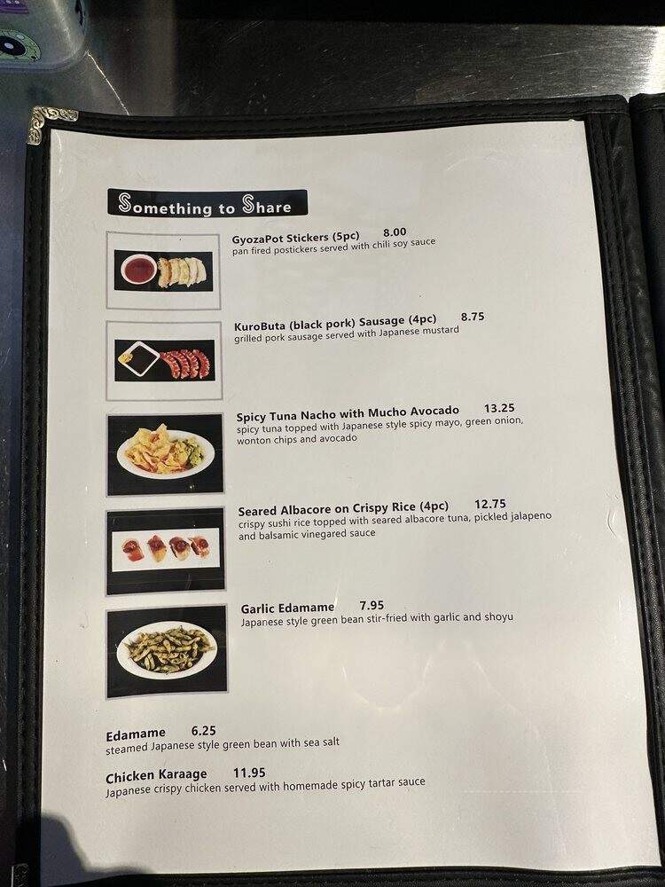 Umaichi Ramen - Santa Clarita, CA menu_pic