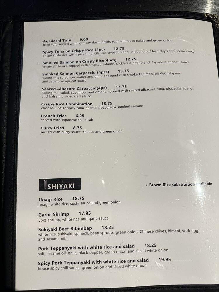 Umaichi Ramen - Santa Clarita, CA menu_pic