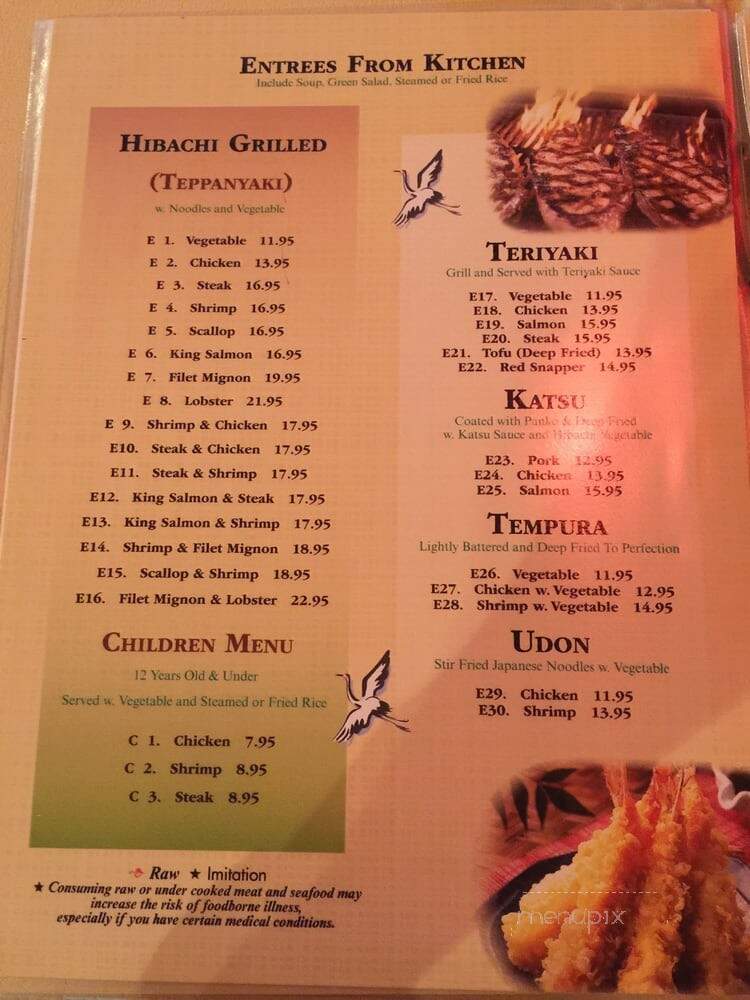Sushi 99 - Orlando, FL menu_pic