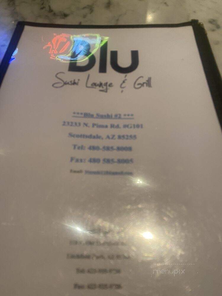Blu Sushi - Scottsdale, AZ