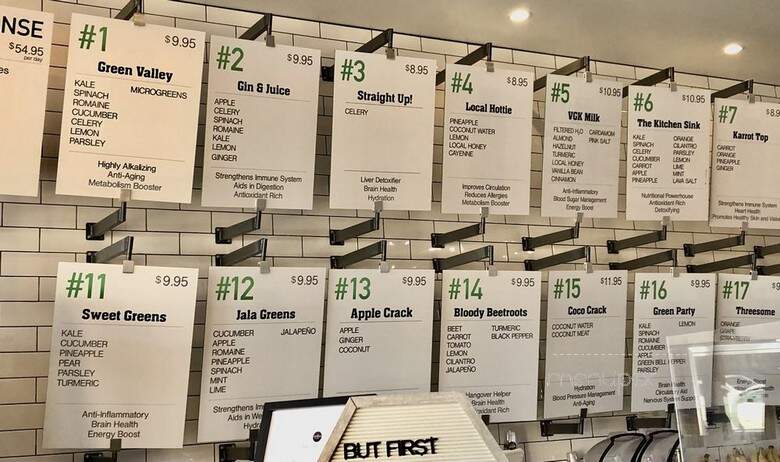 Pressed For Juice - Las Vegas, NV menu_pic
