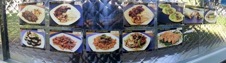 Flavors of Korea - Stockton, CA menu_pic