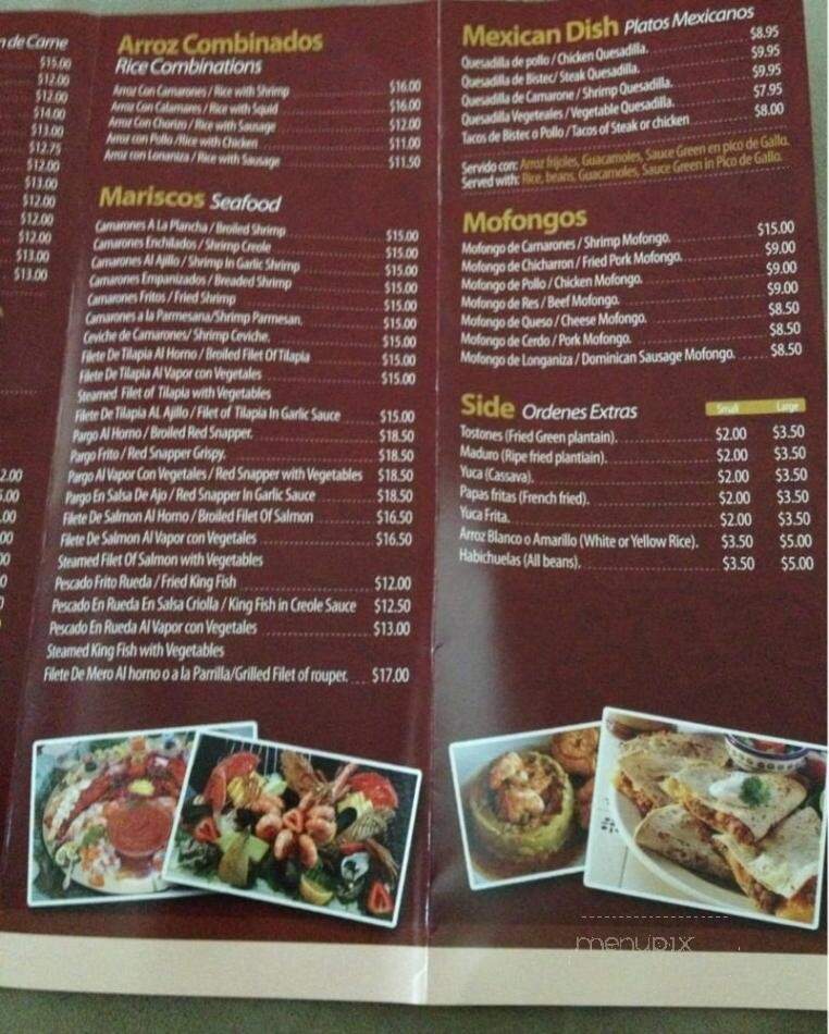 Sofrito Latin Cuisine - Ridgefield Park, NJ menu_pic