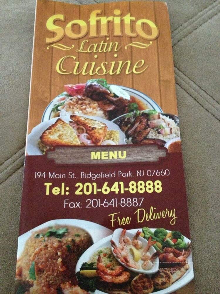 Sofrito Latin Cuisine - Ridgefield Park, NJ menu_pic
