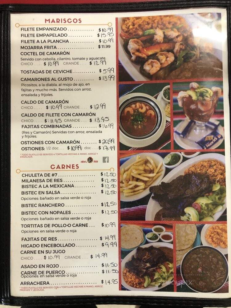 Nena's Food - Albuquerque, NM menu_pic