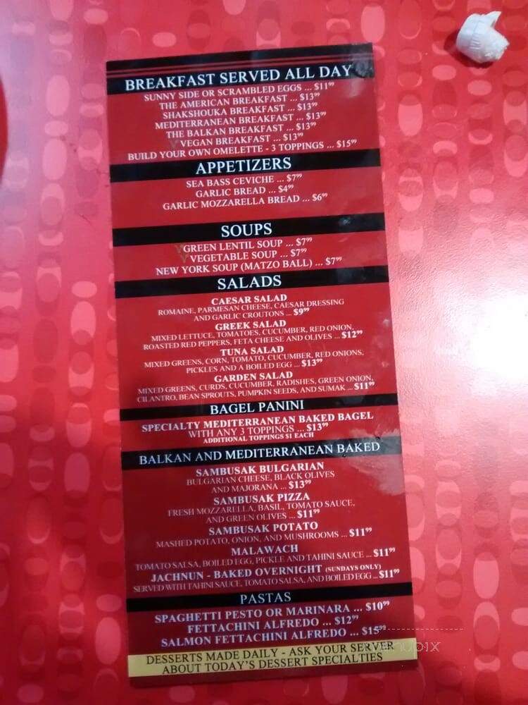 Simon and Joes Eatery - Las Vegas, NV menu_pic