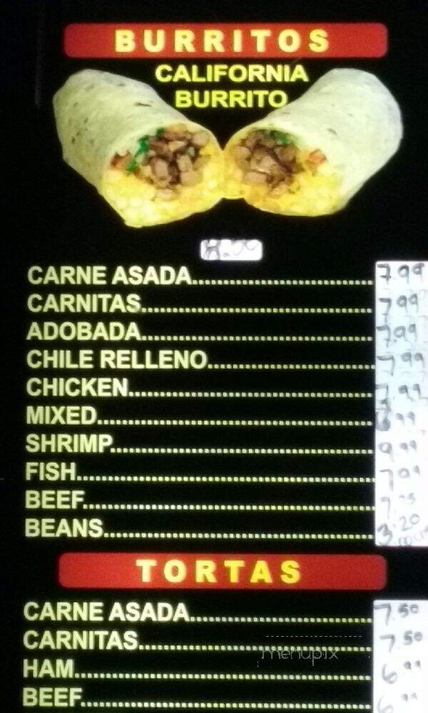 Alberto's Mexican Food - Temecula, CA menu_pic