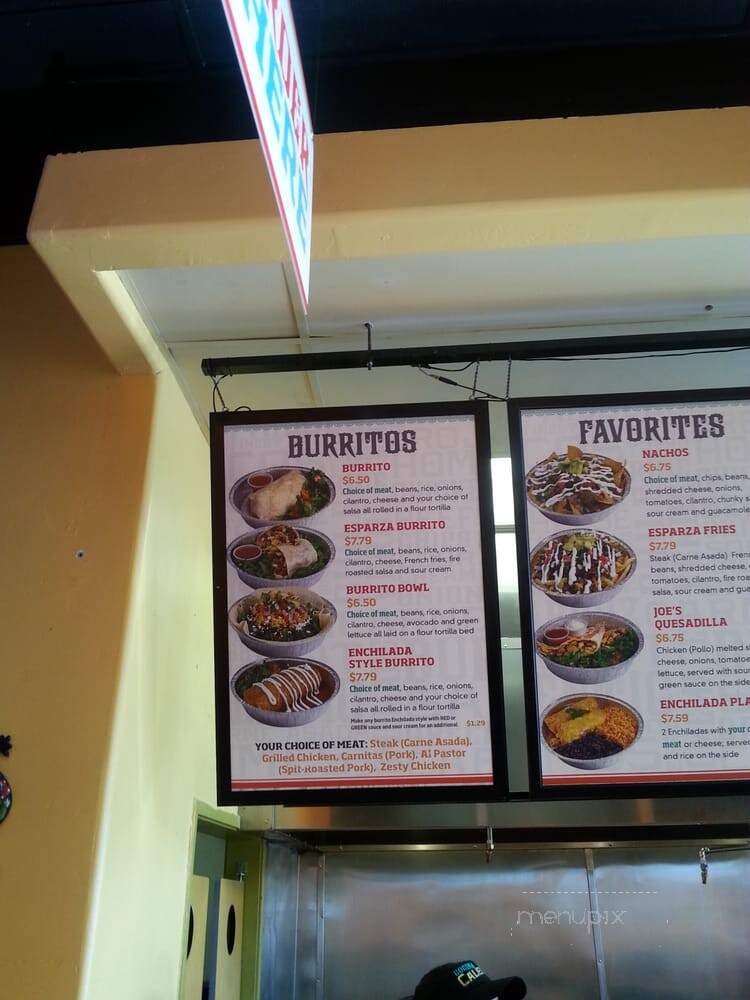 Cocina Caliente Casual Mexican Eatery - Ridgecrest, CA menu_pic