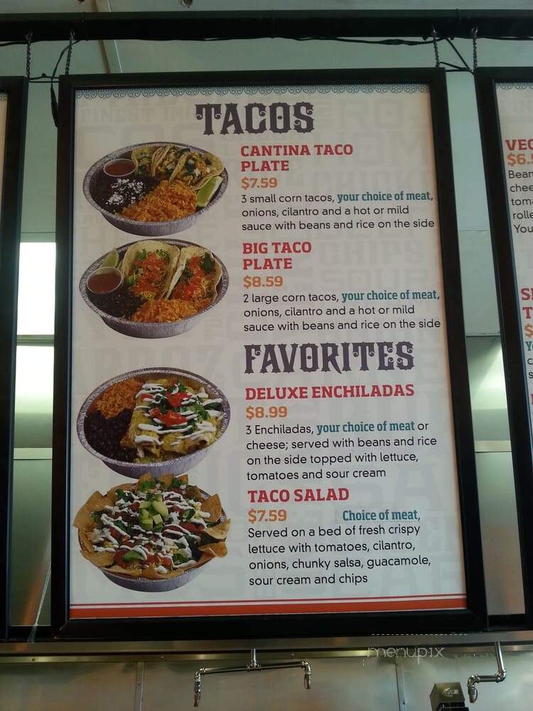 Cocina Caliente Casual Mexican Eatery - Ridgecrest, CA menu_pic