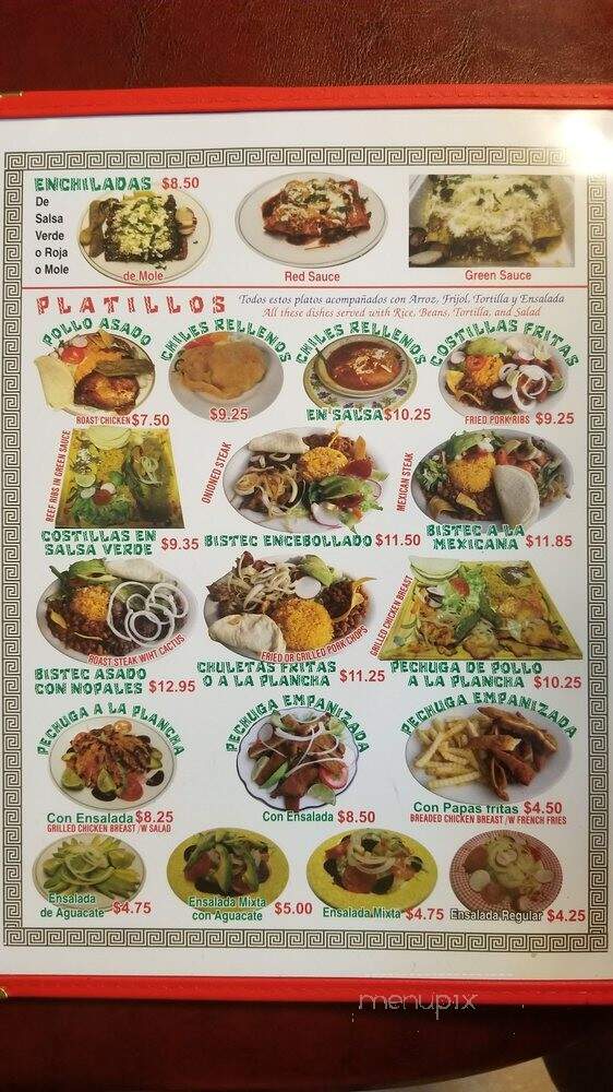 El Rey Del Taco - Union City, NJ menu_pic
