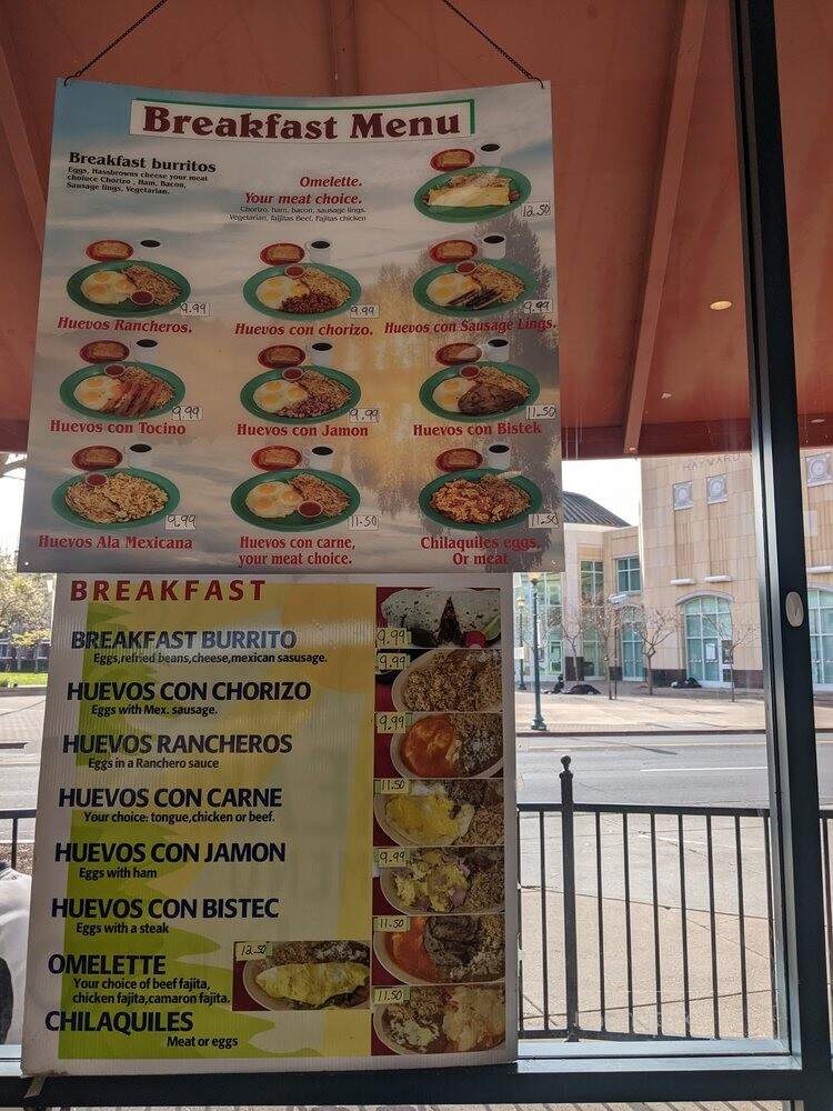 Taqueria Los Pericos - Hayward, CA menu_pic
