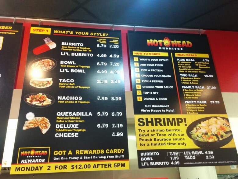 Hot Head Burritos - Vandalia, OH