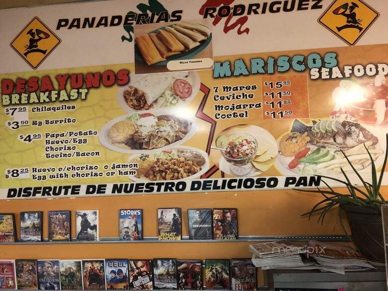Panaderia Rodriguez 2 - Denver, CO menu_pic