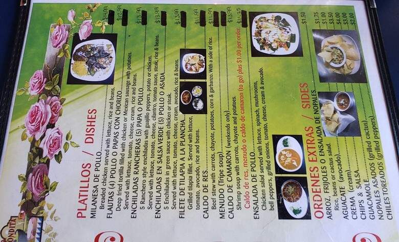 La Fondita de Milwaukee - Milwaukee, WI menu_pic