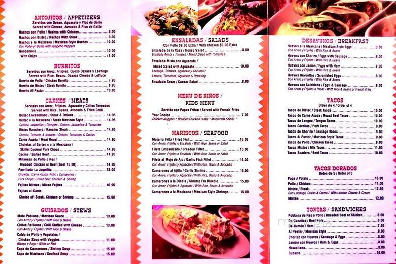 Taqueria la Juquilita - Pompton Lakes, NJ menu_pic