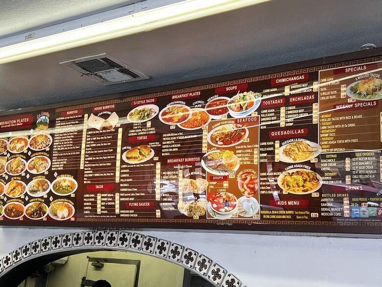 La Lomita Mexican Grill - National City, CA menu_pic