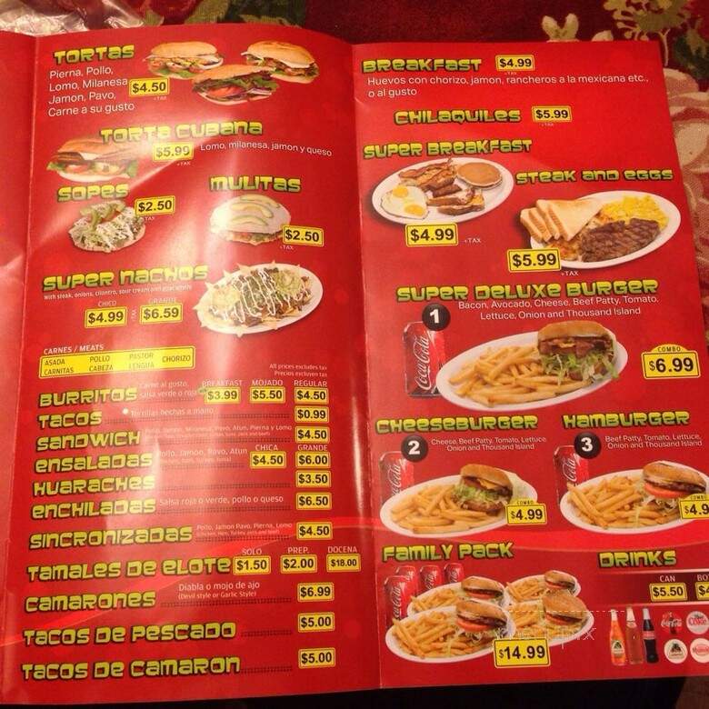 Las Palmitas Fruit - Downey, CA menu_pic