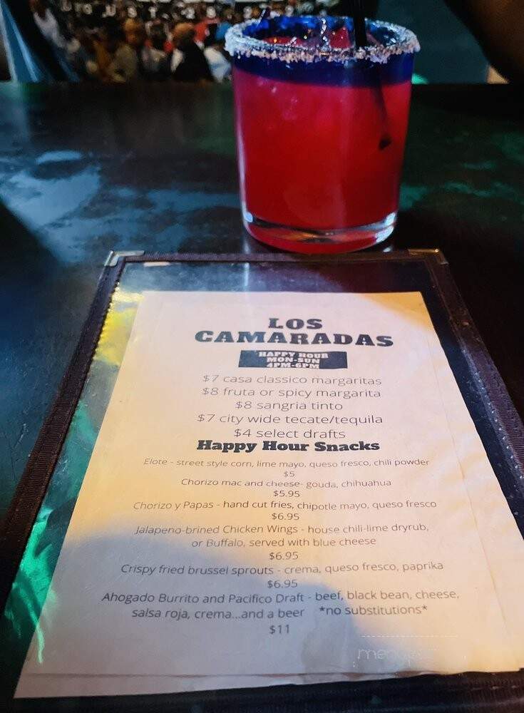 Los Camaradas - Philadelphia, PA menu_pic