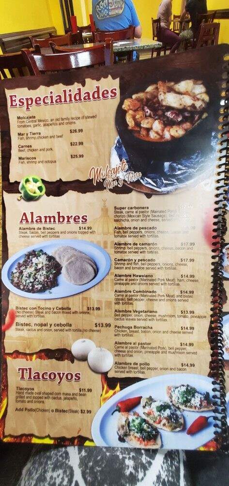 Los Carboncitos - Aurora, CO menu_pic