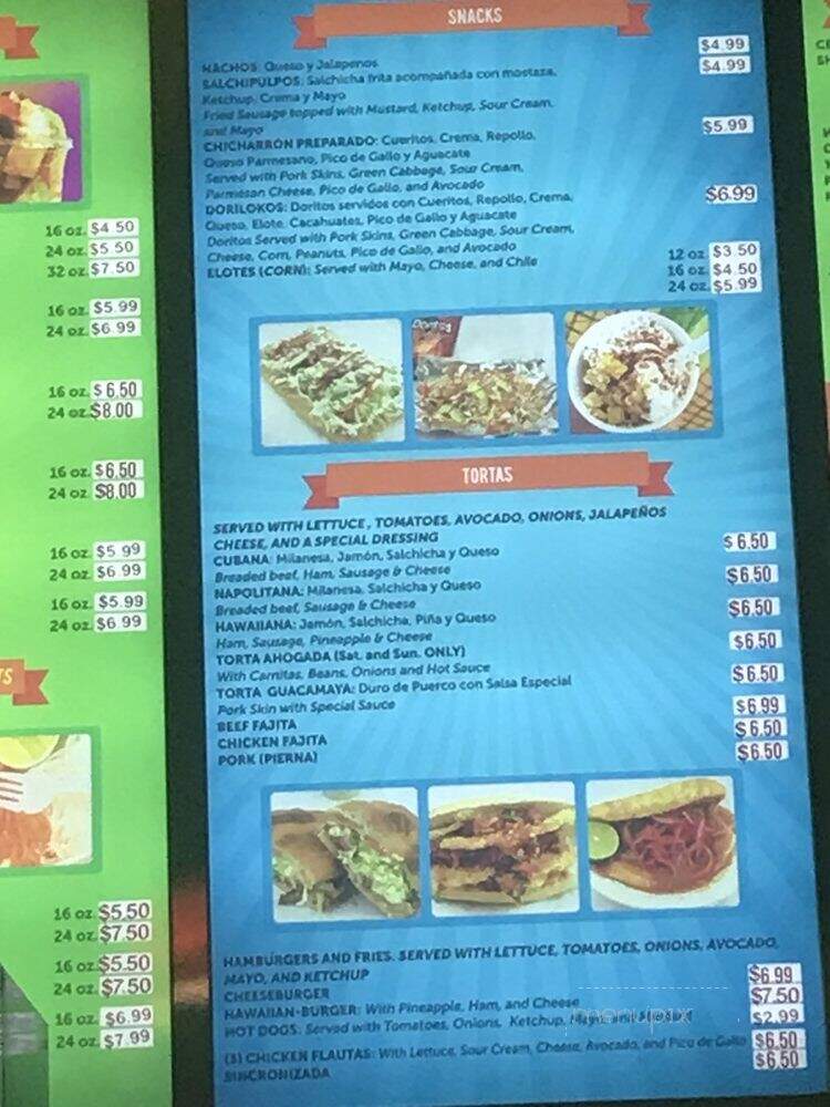 Crazy Fruits - Austin, TX menu_pic