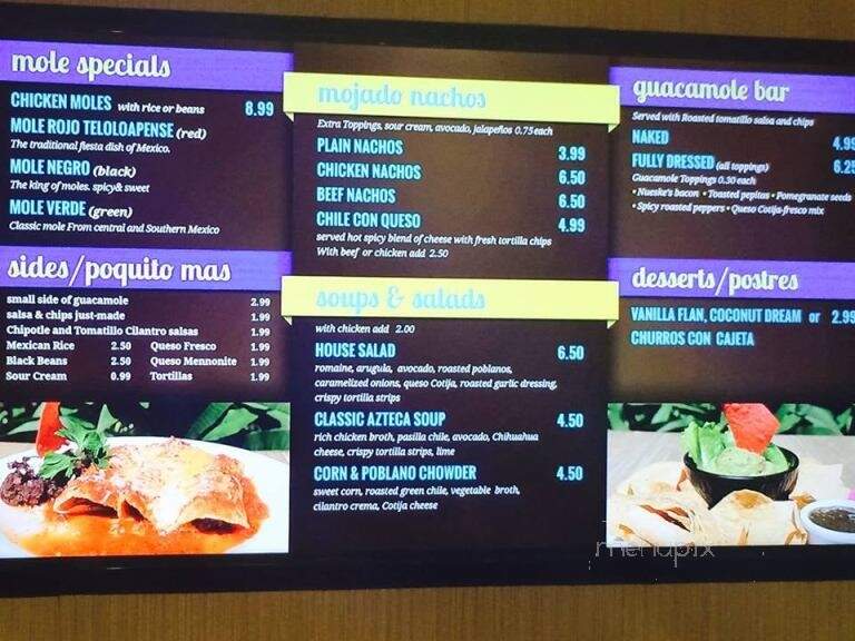 Mojado Grill - Ventura, CA menu_pic